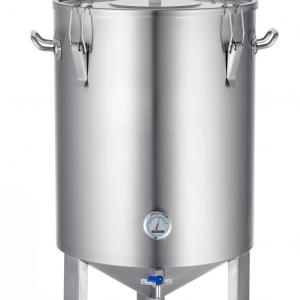 Fermentáló edény, sörfőző – 60 liter hőmérővel