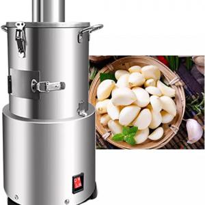Fokhagyma pucoló gép rozsdamentes acél – 30kg/h-200W