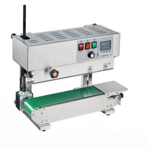 Folyamatos fóliahegesztő gép szállítószalaggal csomaglezáró gép 600W