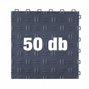 Garázscsempe garázspadló burkolólap  30,5x 30,5 cm (4,2 m2) 50db szürke