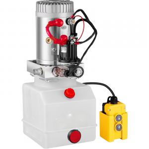 Hidraulikus szivattyú,  220 bar, 12V DC, – 4 literes tartállyal