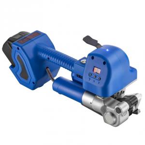 Ipari akkumulátoros pántológép – max. 5600 N feszítőerő, PET pántszalaghoz (10–19 mm), digitális vezérlés