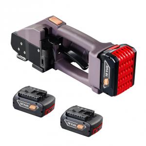 Ipari  pántológép PP és PET pántszalagokhoz (10–19 mm) – 800–5000 N feszítőerővel, nagy kapacitású akkumulátorral