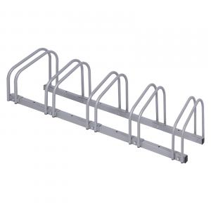 Kerékpártároló, kerékpártartó, bicikli tároló fém 5 állásos