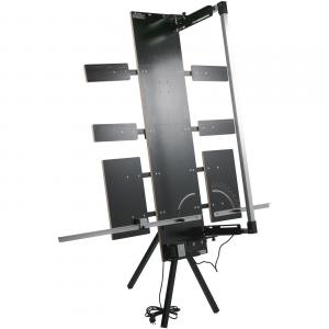 Keretes polisztirolvágó, hungarocellvágó gép 115 cm vágási hossz, 6 fűtőhuzallal 200W,  2db oldalpanellel