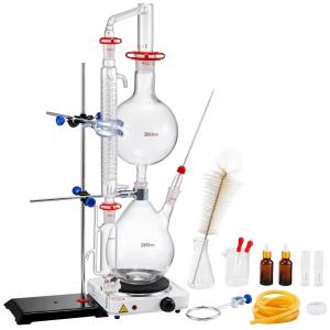Laboratóriumi desztillációs készlet, 1000 W