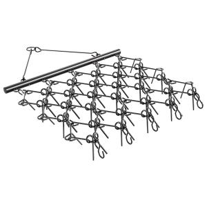 Láncos borona ATV-hez, fűnyíráshoz és terepszintezéshez 178 cm x 147 cm