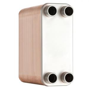 Lemezes hőcserélő rozsdamentes acél kivitel, nagy hatékonyságú hőátadás, vákuumforrasztott, ipari felhasználásra