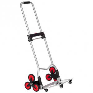 Molnárkocsi, szállítókocsi lépcsőjáró 120 kg teherbírással