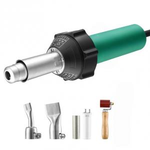 Műanyag hegesztő forrólevegős pisztoly 1600 W 5db kiegészítővel