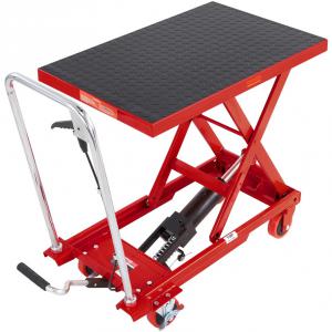 Ollós emelő, emelőasztal hidraulikus 230 kg teherbírás (220–720 mm) magasságállítás másolata