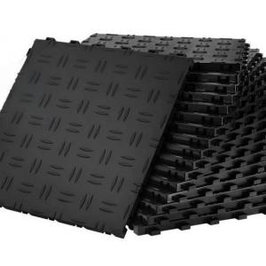 Padlóburkolat garázspadló, padozat  burkolólap  30,5x 30,5 cm fekete 25 db