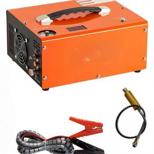 PCP légkompresszor 300 bar, hordozható, automatikus leállítással (12 V / 230 V)