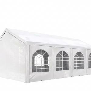 Premium rendezvénysátor partisátor 3x9m, ponyva PE fehér