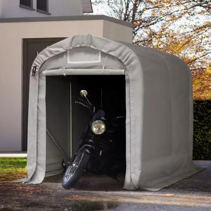 Professional Ponyvagarázs mobilgarázs motorgarázs 1,6x2,4m, PVC ponyva, szürke