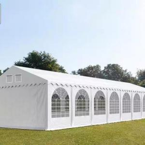 Professzionális extra erős rendezvénysátor 5x16 m, ponyva lángálló PVC fehér oldalmagasság+ 2,6m erősített szerkezettel