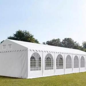 Professzionális extra erős rendezvénysátor  6x24 m, ponyva lángálló PVC oldalmagasság+ 2,6m erősített szerkezet  (144m2)