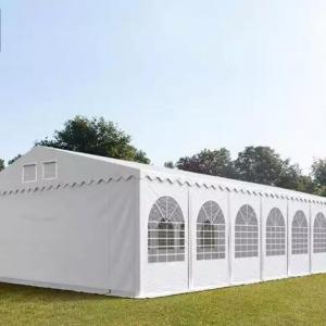 Professzionális extra erős rendezvénysátor 7x20 m, ponyva lángálló PVC oldalmagasság + 2,6m, erősített szerkezettel fehér