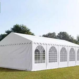 Professzionális lángálló  rendezvénysátor 6x10 m,ponyva PVC fehér erősített szerkezettel
