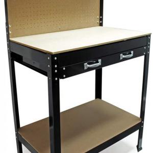 Professzionális Munkapad Szerszámtárolóval és Stabil Acélszerkezettel – 1200 x 550 x 1500 mm