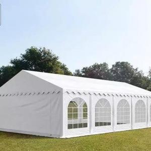 Professzionális  rendezvénysátor 5x10 m ponyva lángálló PVC erősített szerkezettel