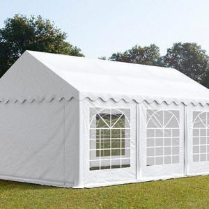 Professzionális rendezvénysátor parti sátor 4x6 m, ponyva PVC (24m2)