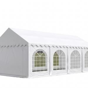 Professzionális rendezvénysátor partisátor 4x8m ponyva PVC erősített szerkezettel, padlókerettel