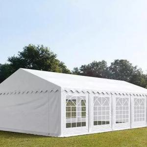 Professzionális rendezvénysátor partisátor  6x10m ponyva  lángálló PVC  fehér