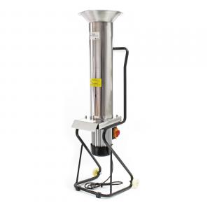 Rozsdamentes acél gyümölcs aprító, daráló gép, cefre alapanyag elkészítő gép 1100W 1,5LE 2800 fordulat/perc 1000 kg/óra