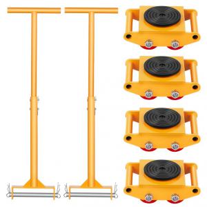 Szállító platform, görgős kocsi – 6000kg teherbírás 4db + 2 fogantyú