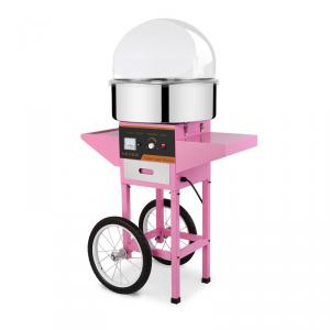Vattacukor gép kocsival és fedéllel, 1000 W rózsaszín