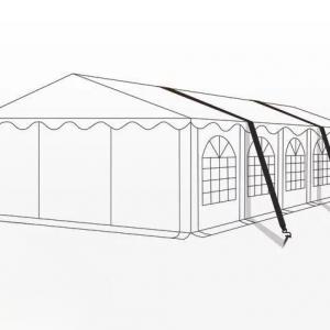 Viharvédelem 15 m talajrögzítés föld