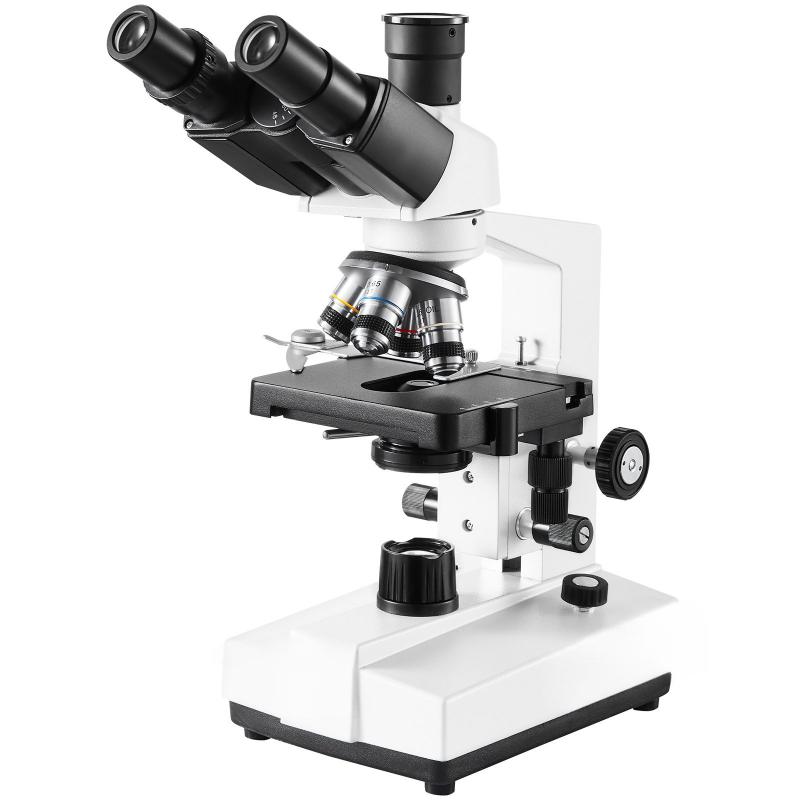 Trinokuláris Mikroszkóp – 5000x Nagyítás, 12 Nagyítási Lehetőség, Állítható LED