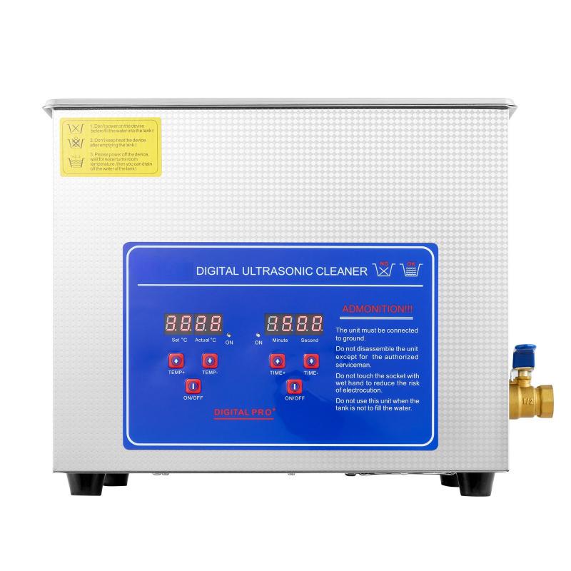 Ultrahangos tisztítógép 40 kHz 10 liter