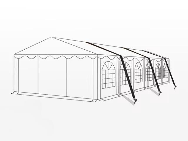 Viharvédelem 20 m talajrögzítés föld