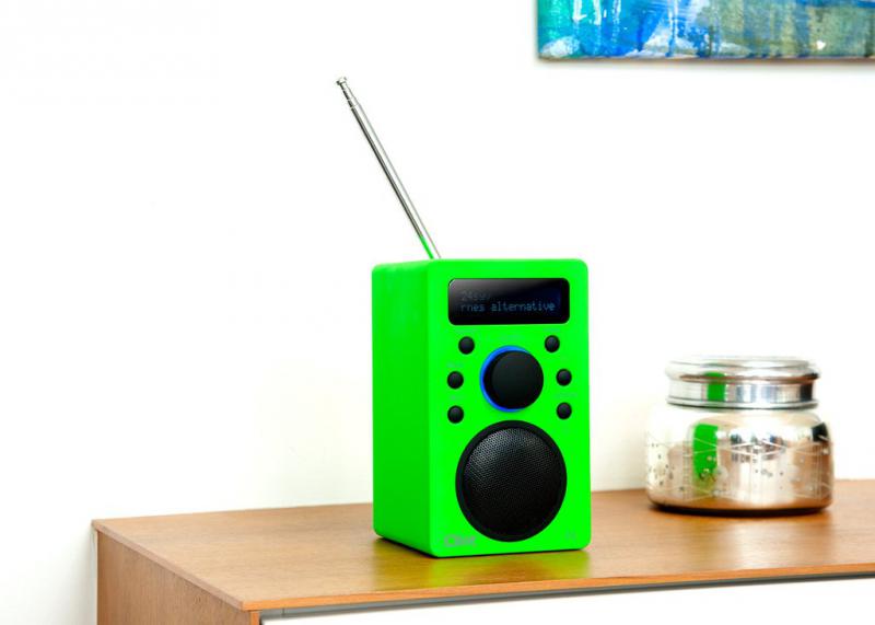 Clint Portable DAB /FM Rádió F4 Neon zöld