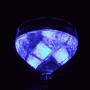 Világító jégkocka kék színben - 8 db