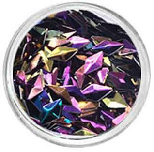 3d Diamond Flitter Black Purple