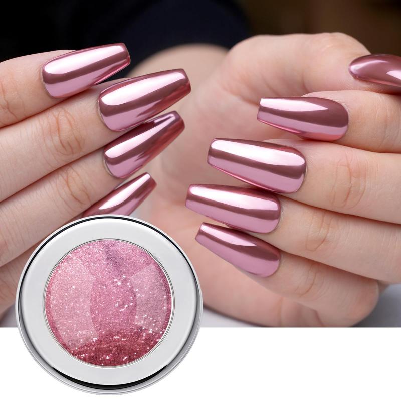 Chrome Mirror Por Rose Gold