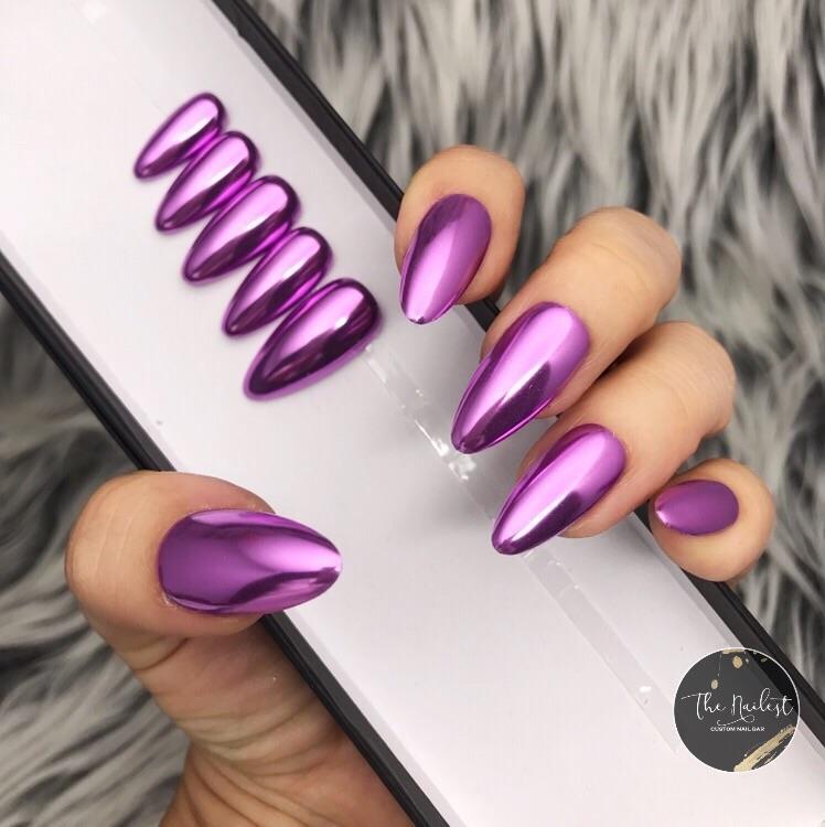 Chrome Mirror Purple ( Lila )