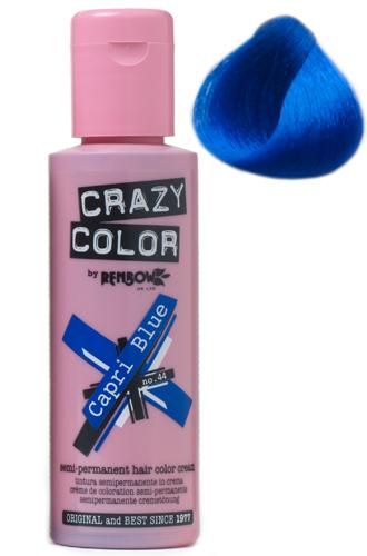 Crazy Color CAPRI BLUE hajszínező krém - 100ml