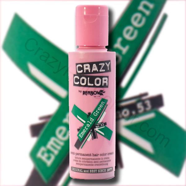Crazy Color EMERALD GREEN