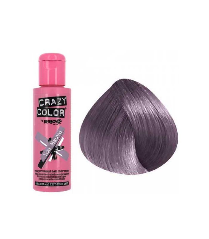 Crazy Color ICE MAUVE hajszínező krém - 100ml