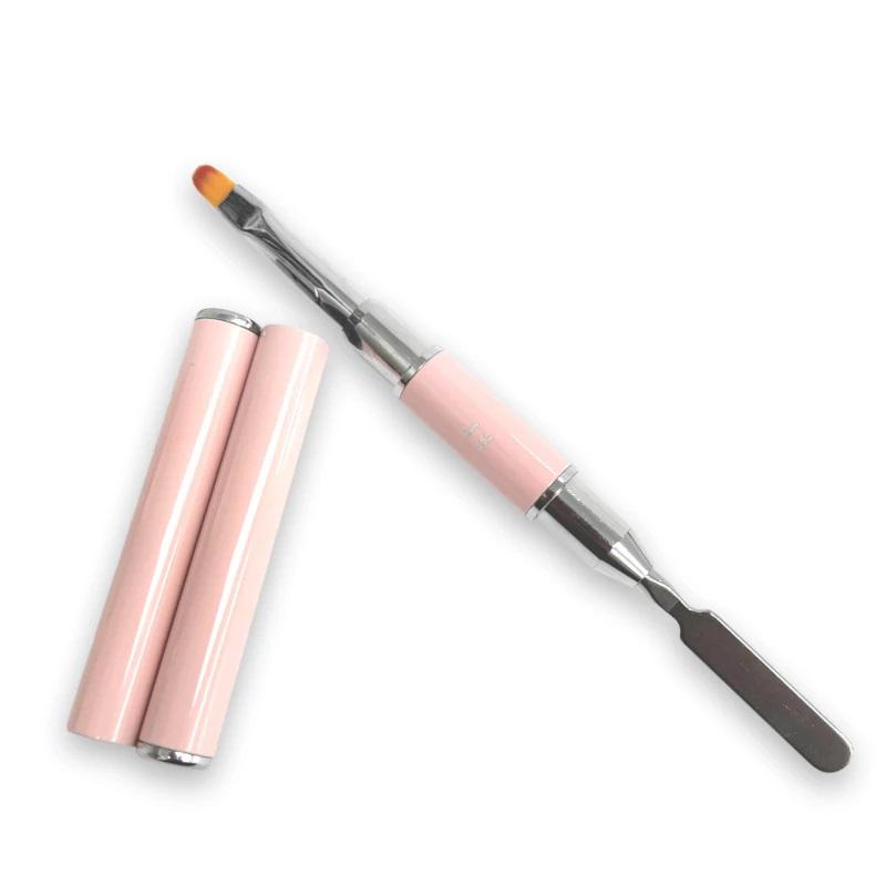 Ecset kétoldalas - zselés No.02 + spatula