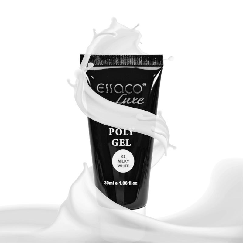 Essaco Poly Gél - Acryl Gél - Luxe Collection - Milky White 30 Ml - 02