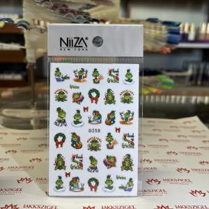 Grincs körömmatrica D258