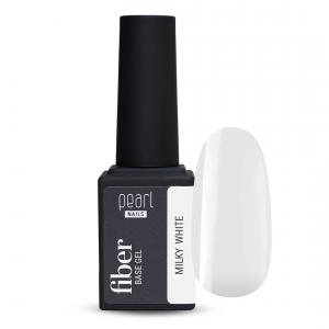 Pearl Nails Fiber Base Gel - Milky White - 15ml