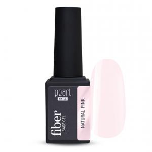Pearl Nails Fiber Base Gel - Natural Pink - 15ml