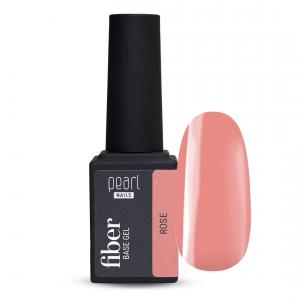 Pearl Nails Fiber Base Gel - Rose - 15ml