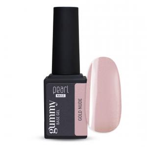 Pearl Nails Gummy Base Gel - Gold Nude - 15ml